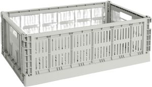 HAY Colour Crate-Large-Grey