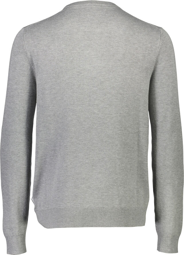 Ecovero L/S o-neck knit