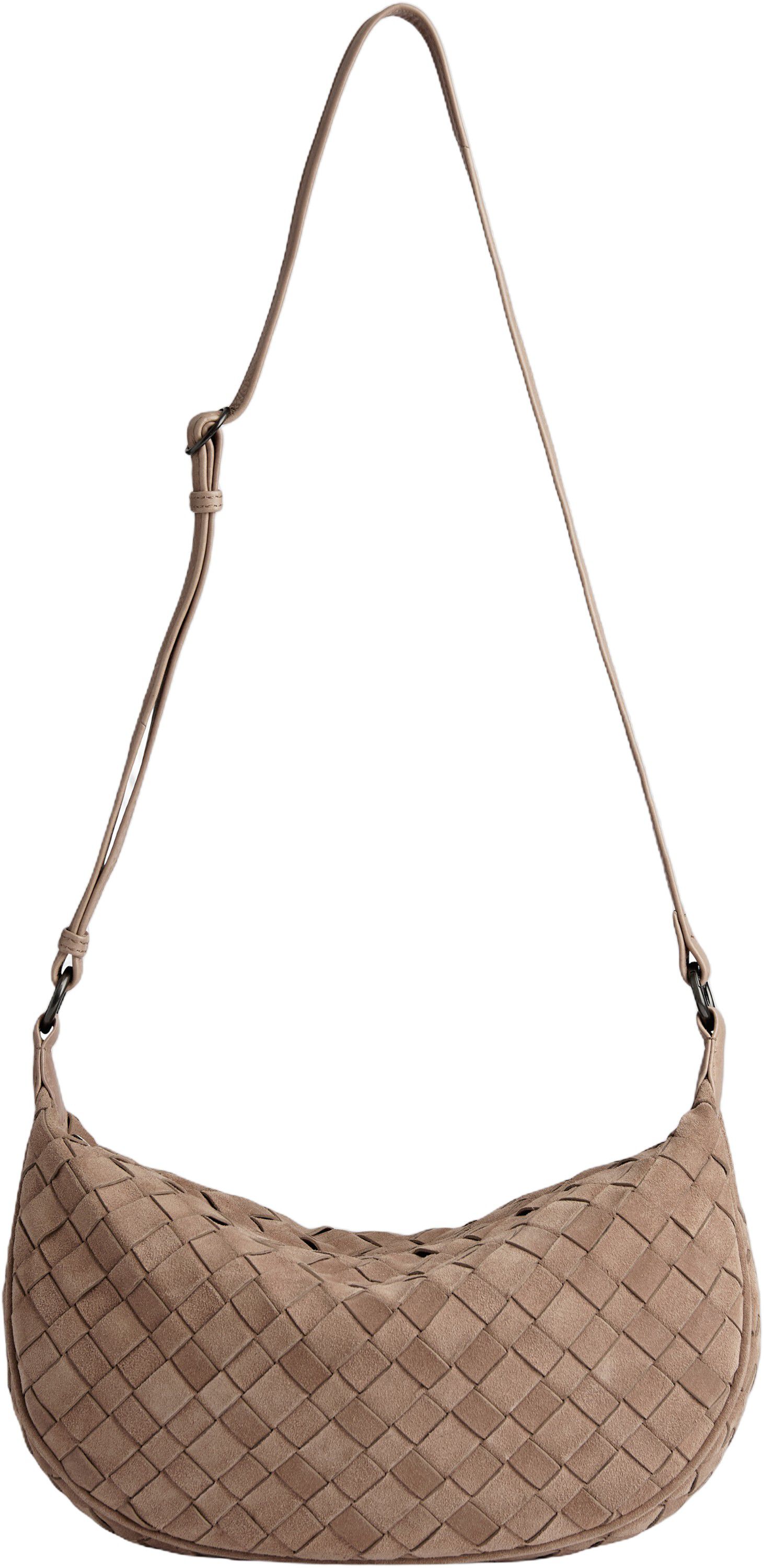 Musembg Bag, Suede Weave