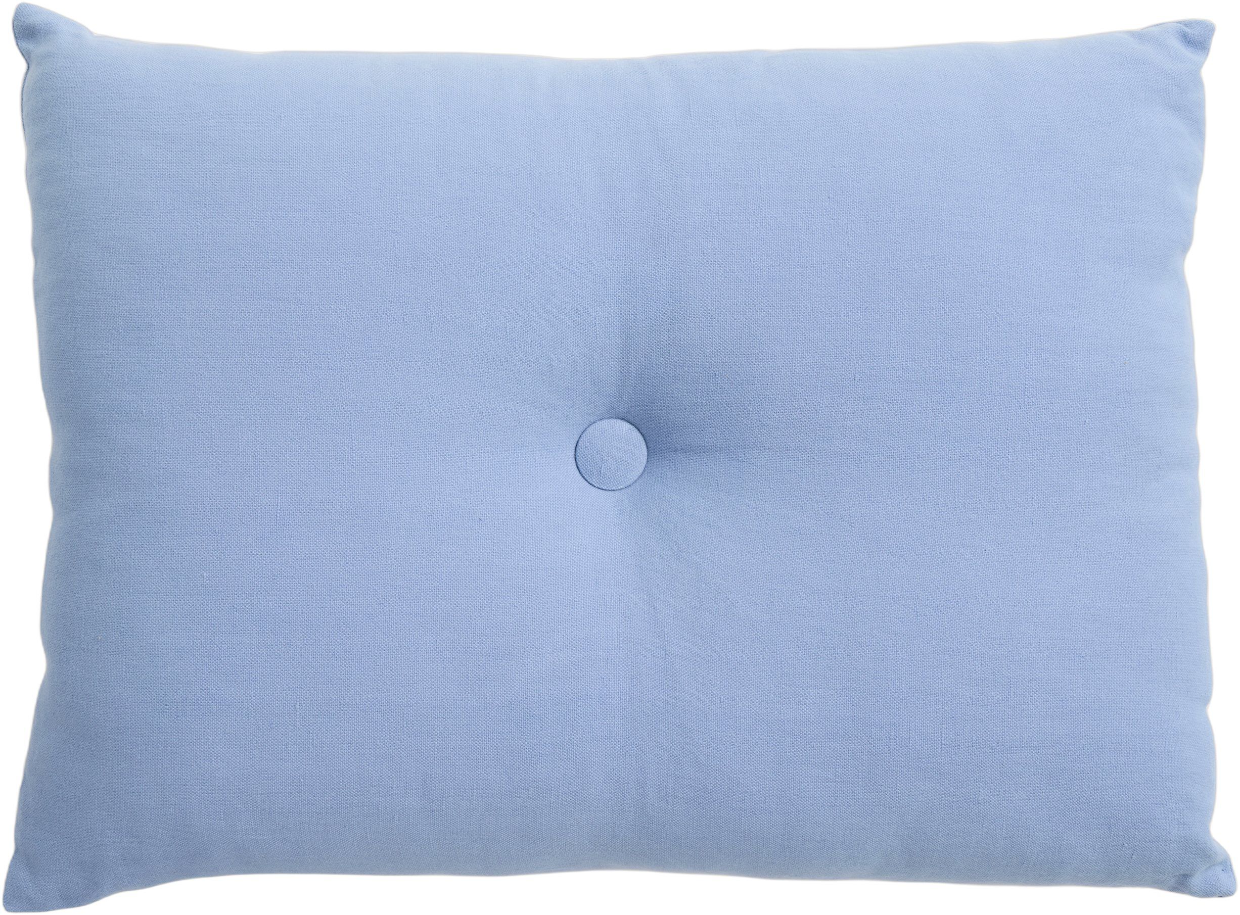 Dot Cushion-Linen-Blue