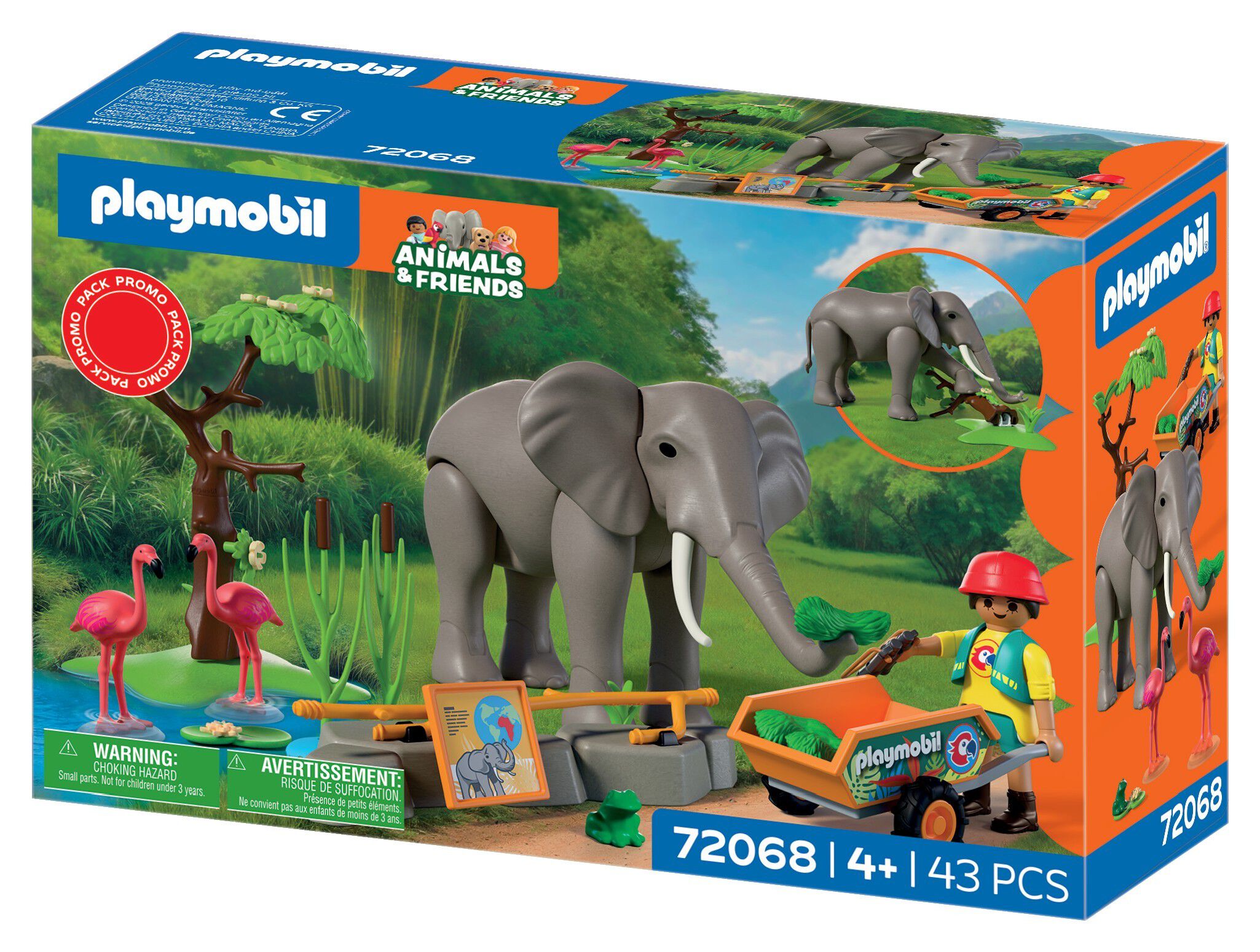 Elephant with Zookeeper