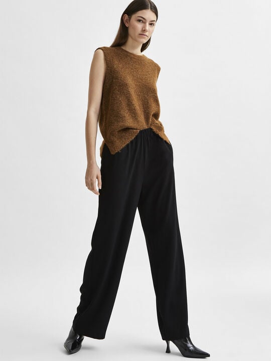Slftinni-Relaxed Mw Wide Pant N Noos