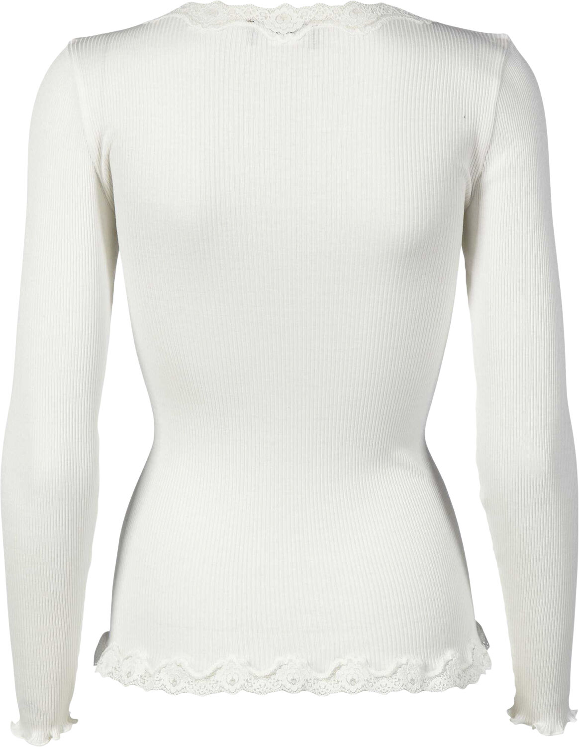 Silk cardigan regular ls w/rev vint