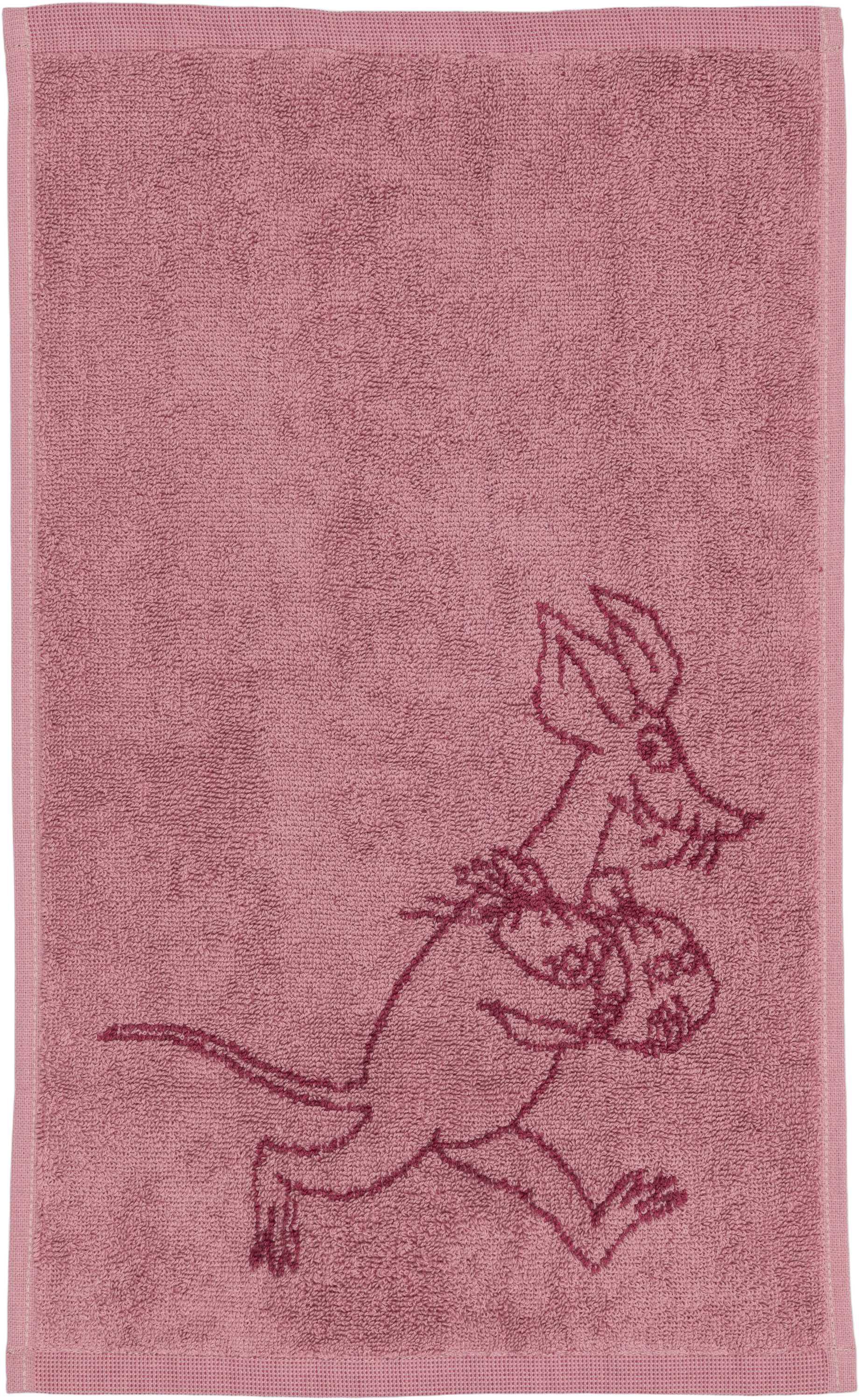 Moomin H&aring;ndkl&aelig;de 30x50 mauve