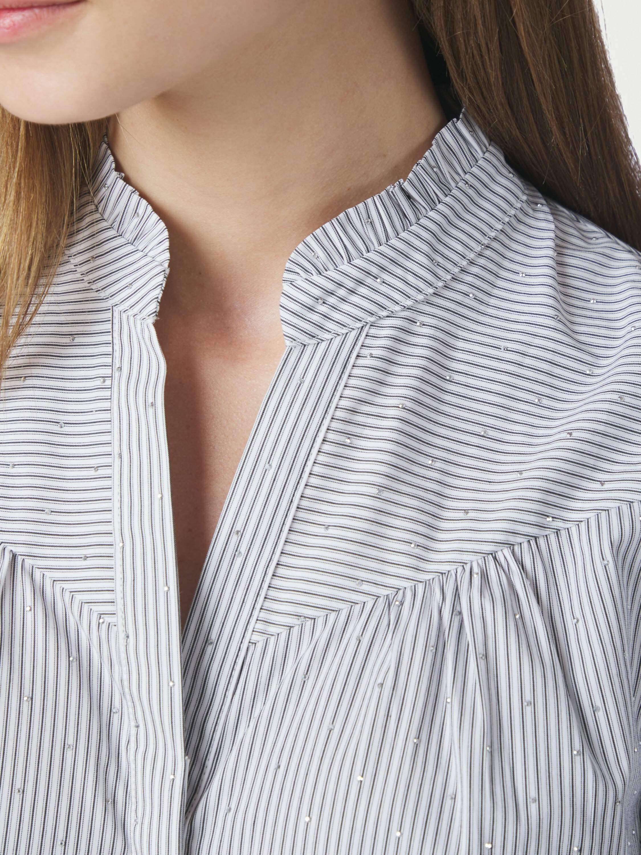 Astrida Stripe Stone Blouse