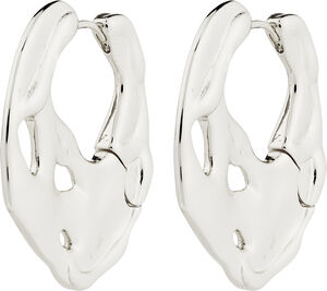 DAWN hoop earrings silver-plated