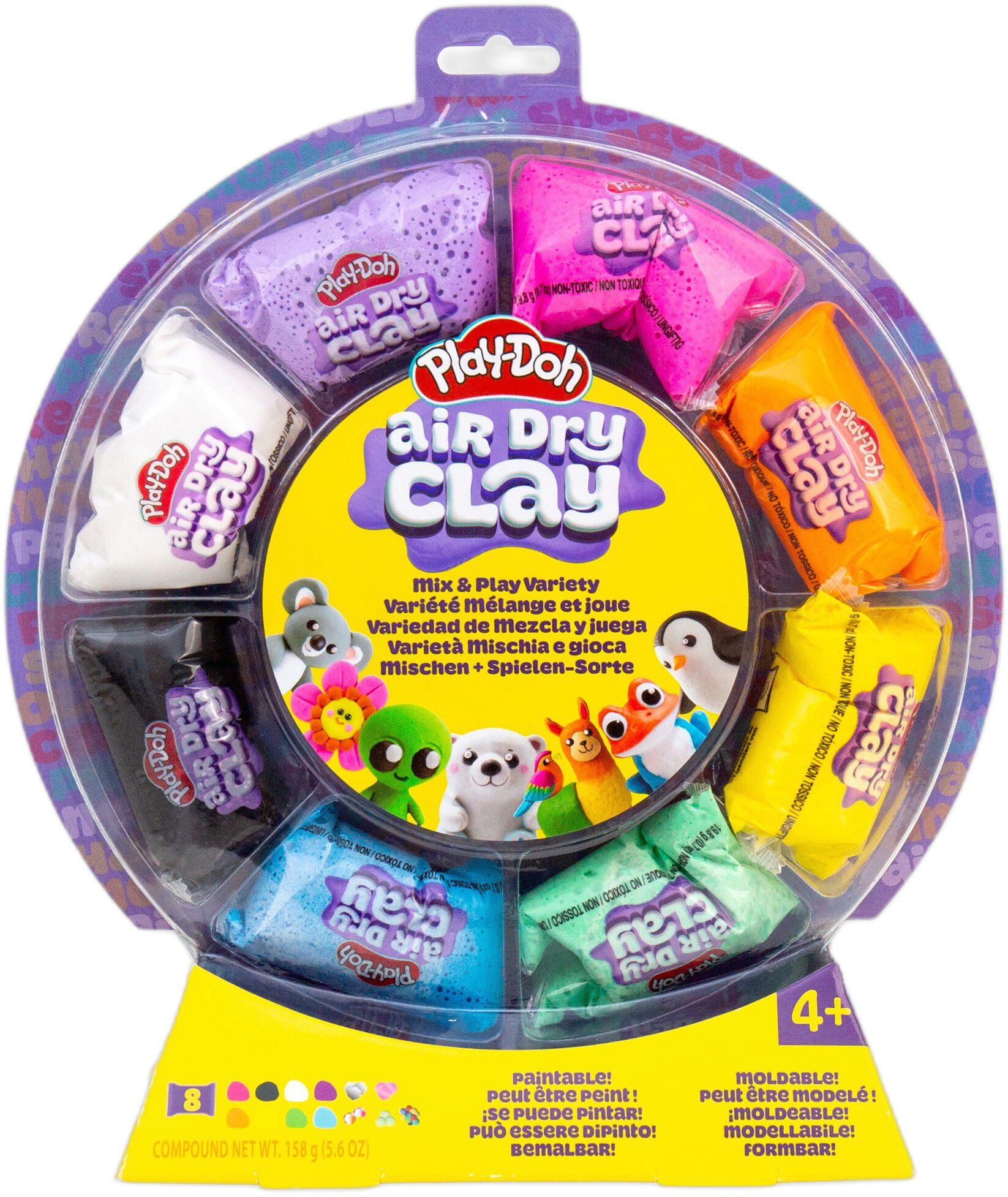 Play-Doh Air Dry Clay Wh