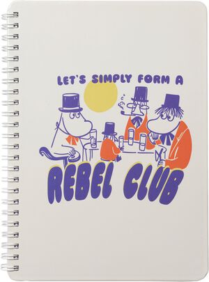 Moomin Notesbog Rebel club