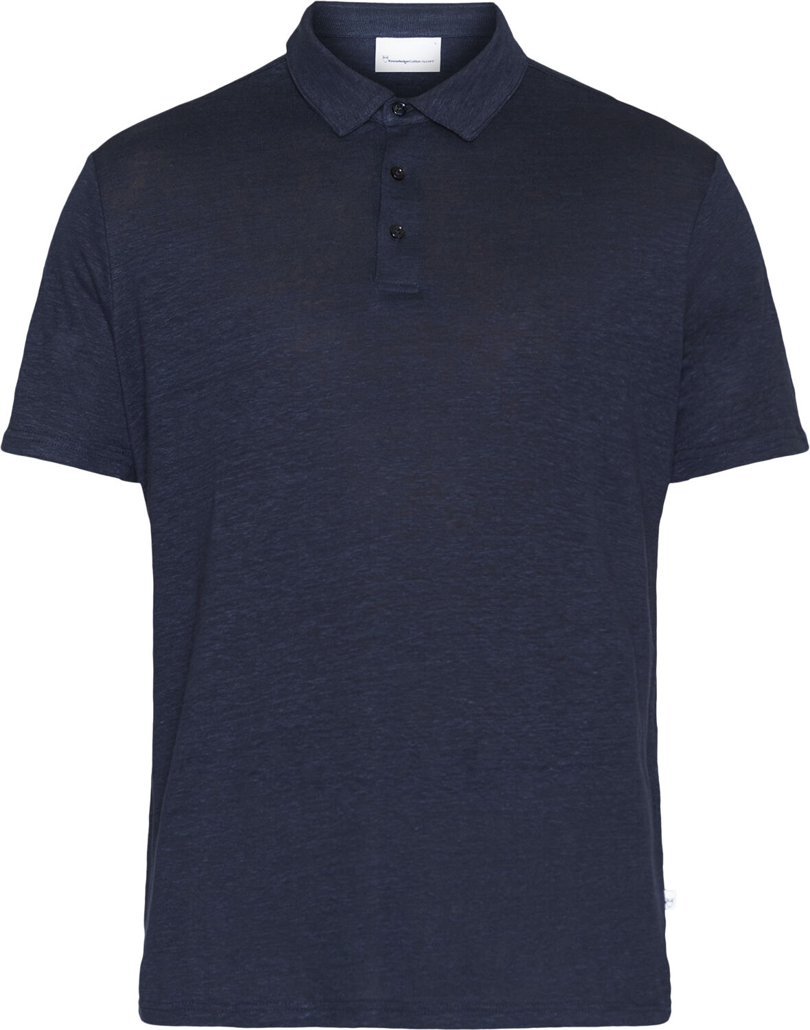 Regular linen polo - GOTS/Vegan