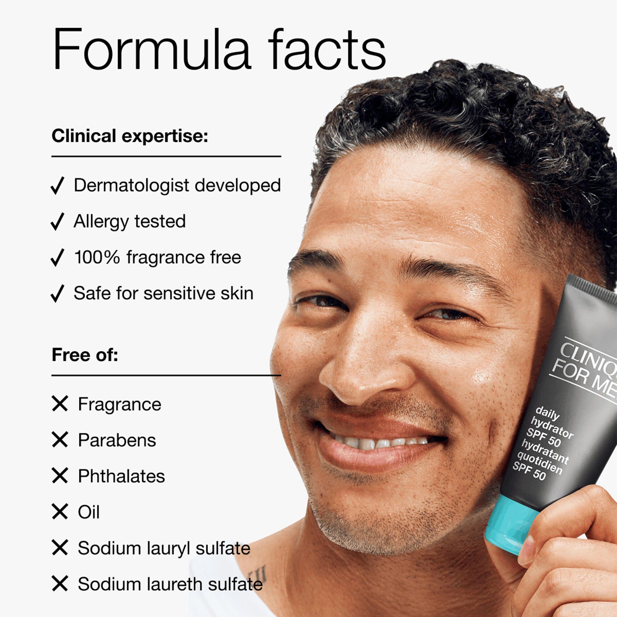 Clinique For Men Daily Hydrator SPF 50