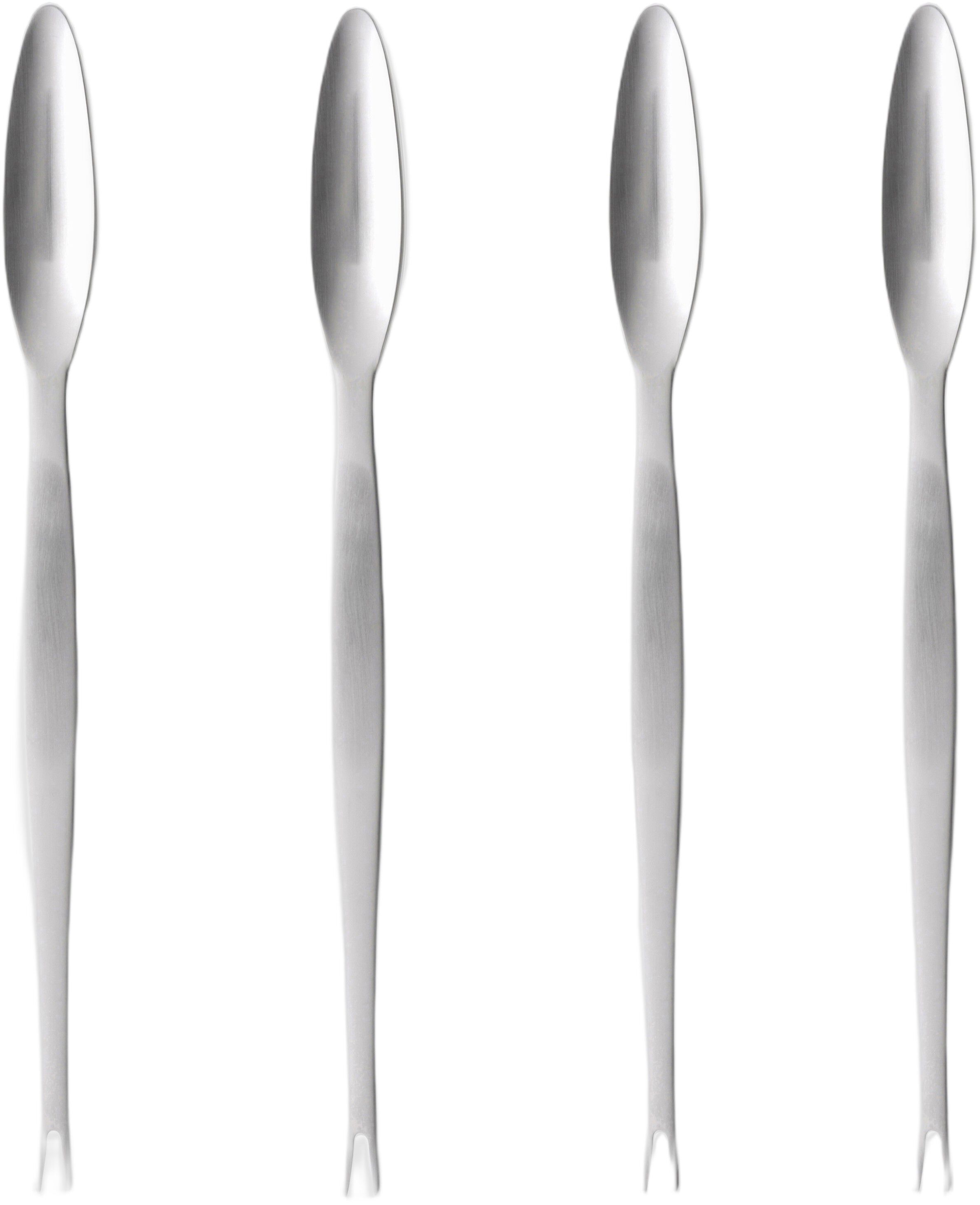 Hummergaffel Focus Steel 20,6 cm 4 st Matt st&aring;l