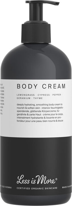 Organic Body Cream Lemongrass