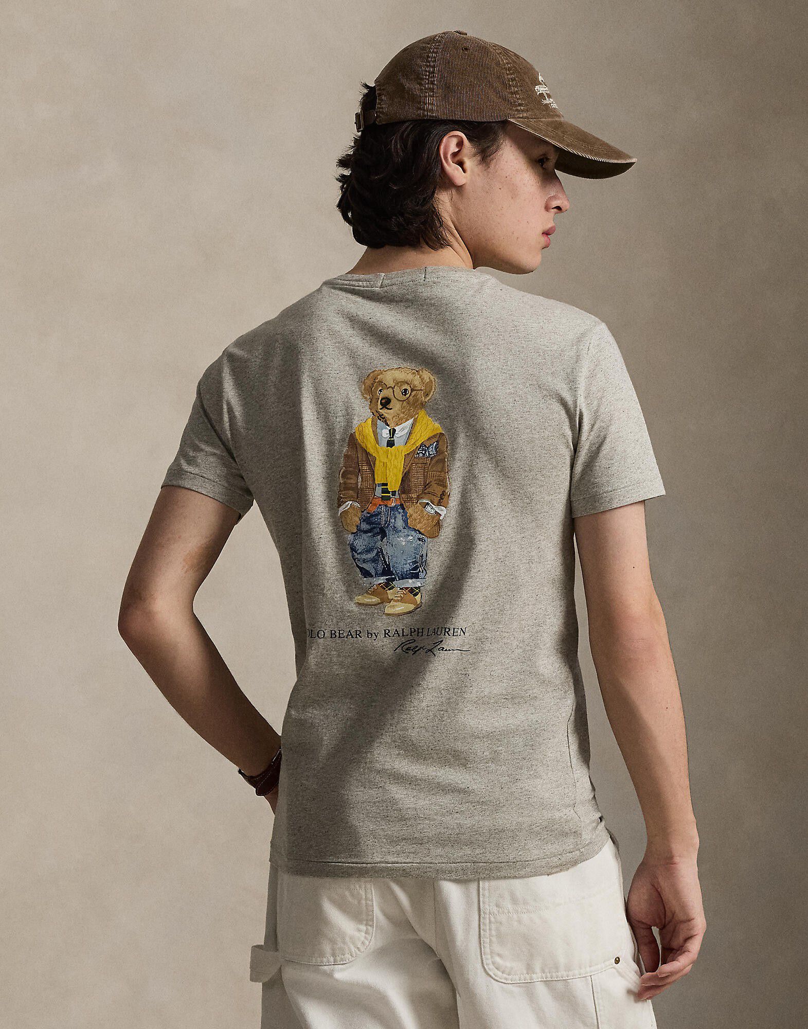 Custom Slim Fit Polo Bear Jersey T-Shirt