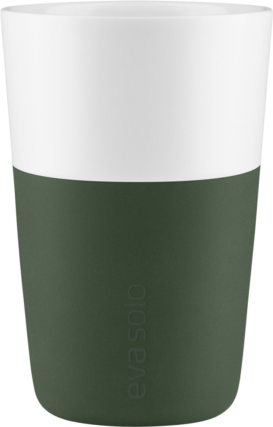2 Cafe Latte-krus Emerald green