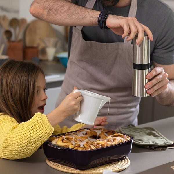 Appolia Keramik Rektangulær Aubergine 32 cm