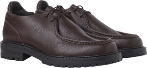 Jaz Low Top - Brown Tumbled Leather