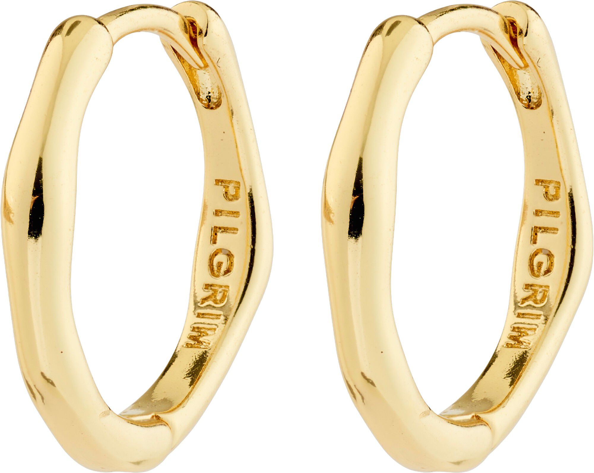 NOVA hoop earrings gold-plated