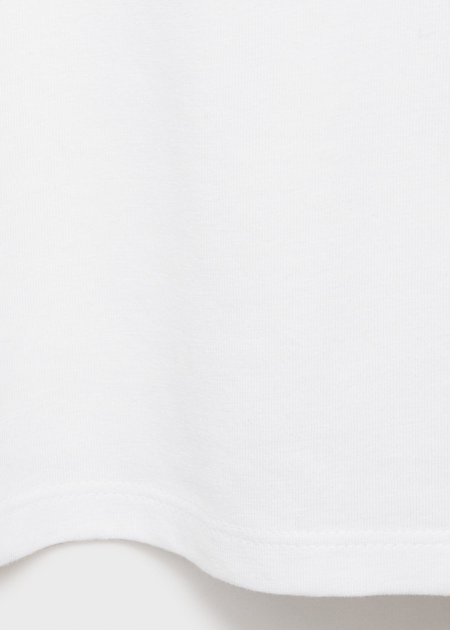 Short-sleeved cotton t-shirt