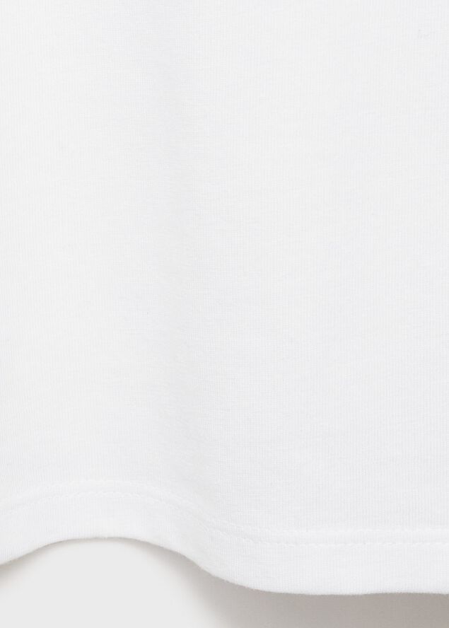 Short-sleeved cotton t-shirt