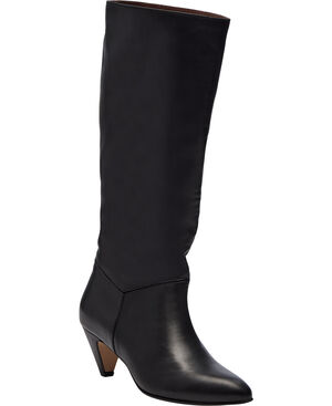 Jasmina 50 stiletto Soft calf & suede leather
