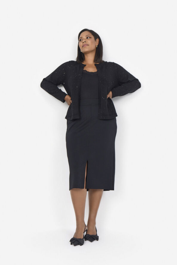 Curvy WA-KLIO 3 Cardigan Sort