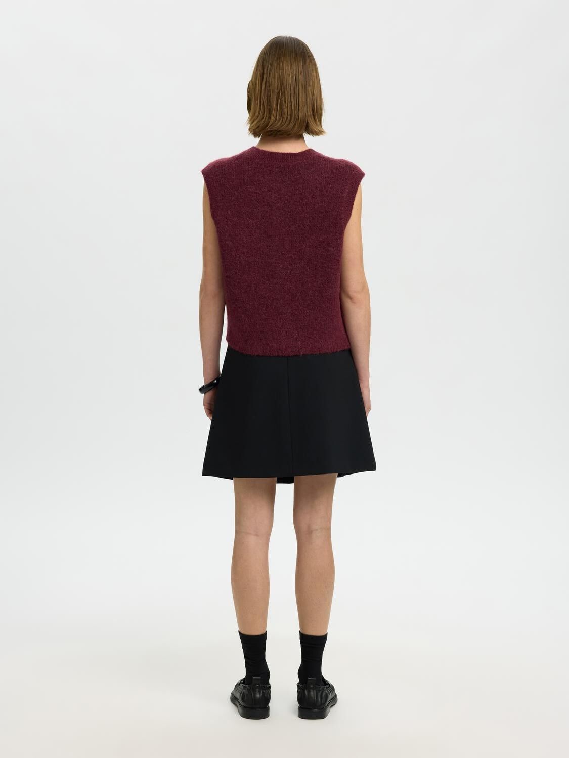Slwlulu Sl Button O-Neck Vest Noos