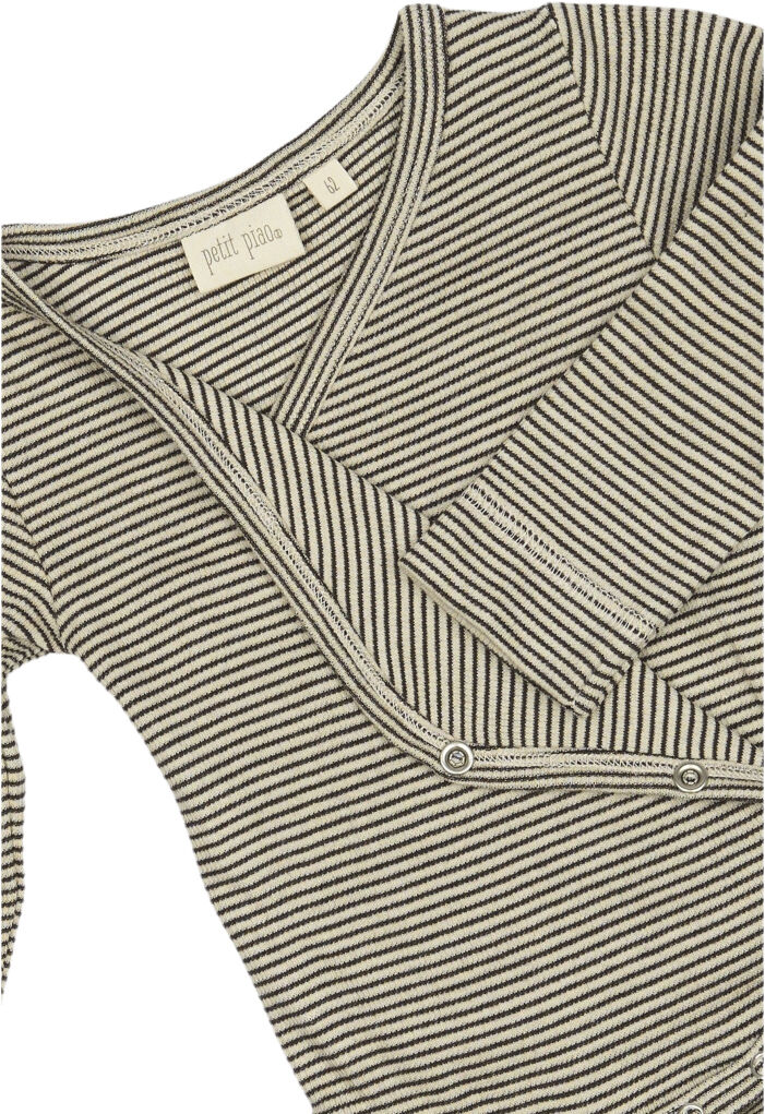 PPDian Body L/S fold over stripe NOOS