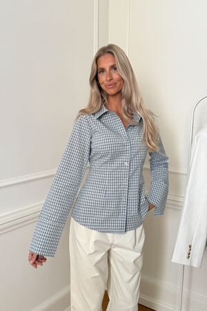 SiljeIC Shirt - Blue Checks