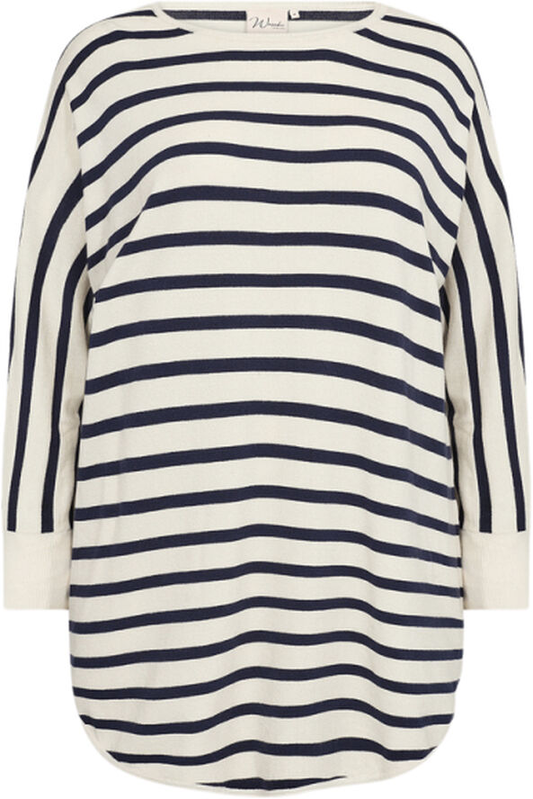 Curvy WA-SHANTI 6 Pullover Creme