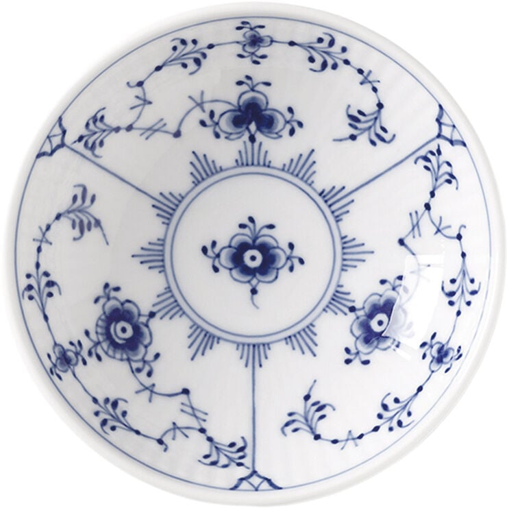 MUSSELMALET RIFLET SKÅL 9 CL