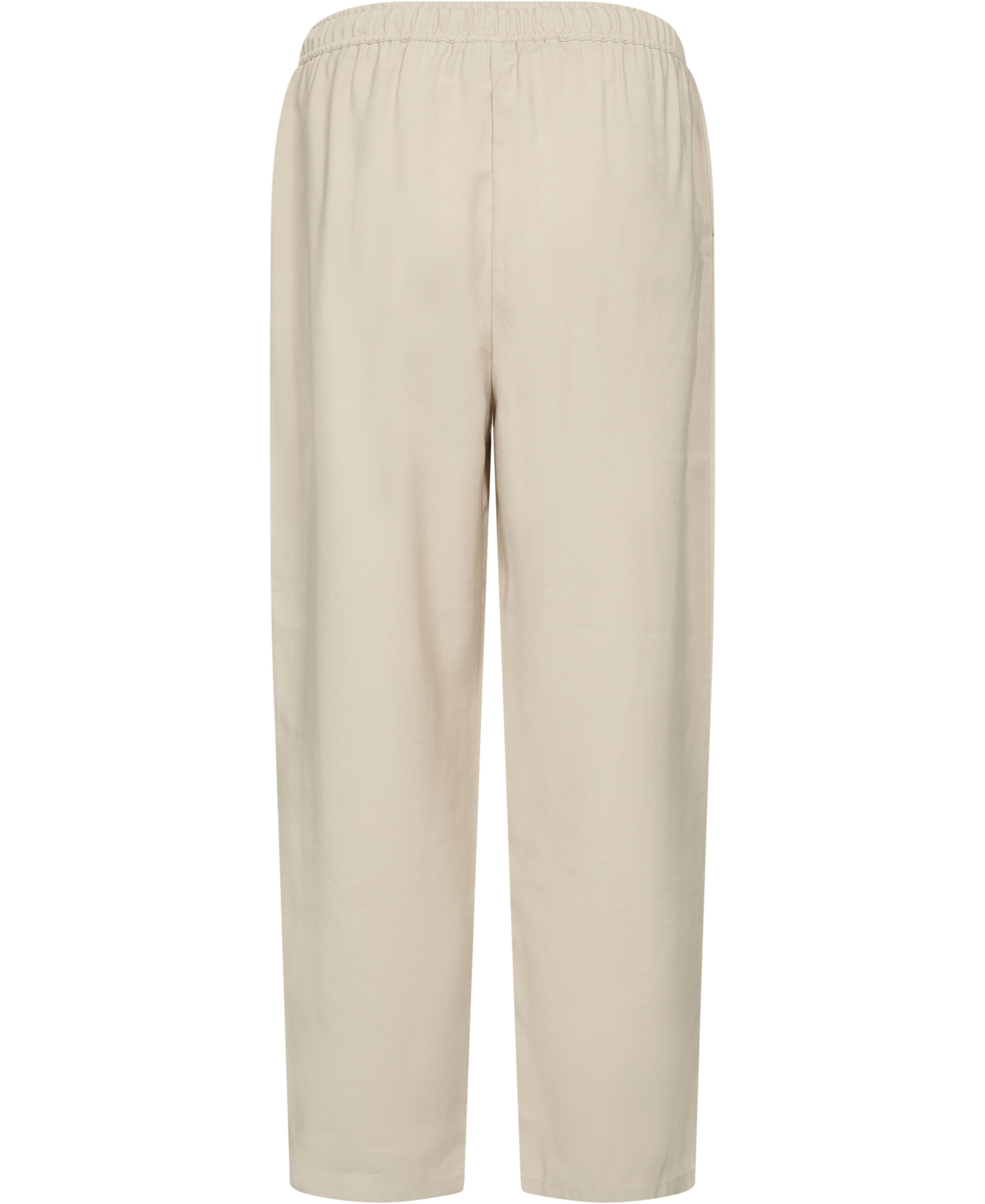 Drawstring flowy trousers