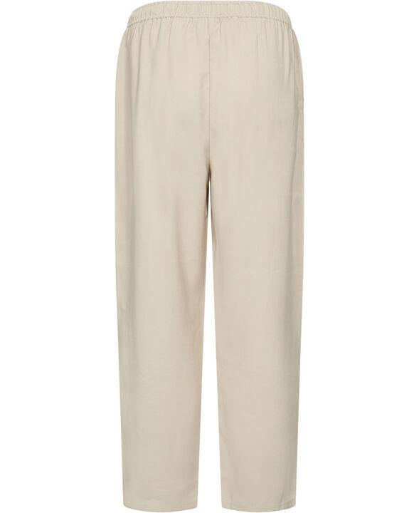 Drawstring flowy trousers