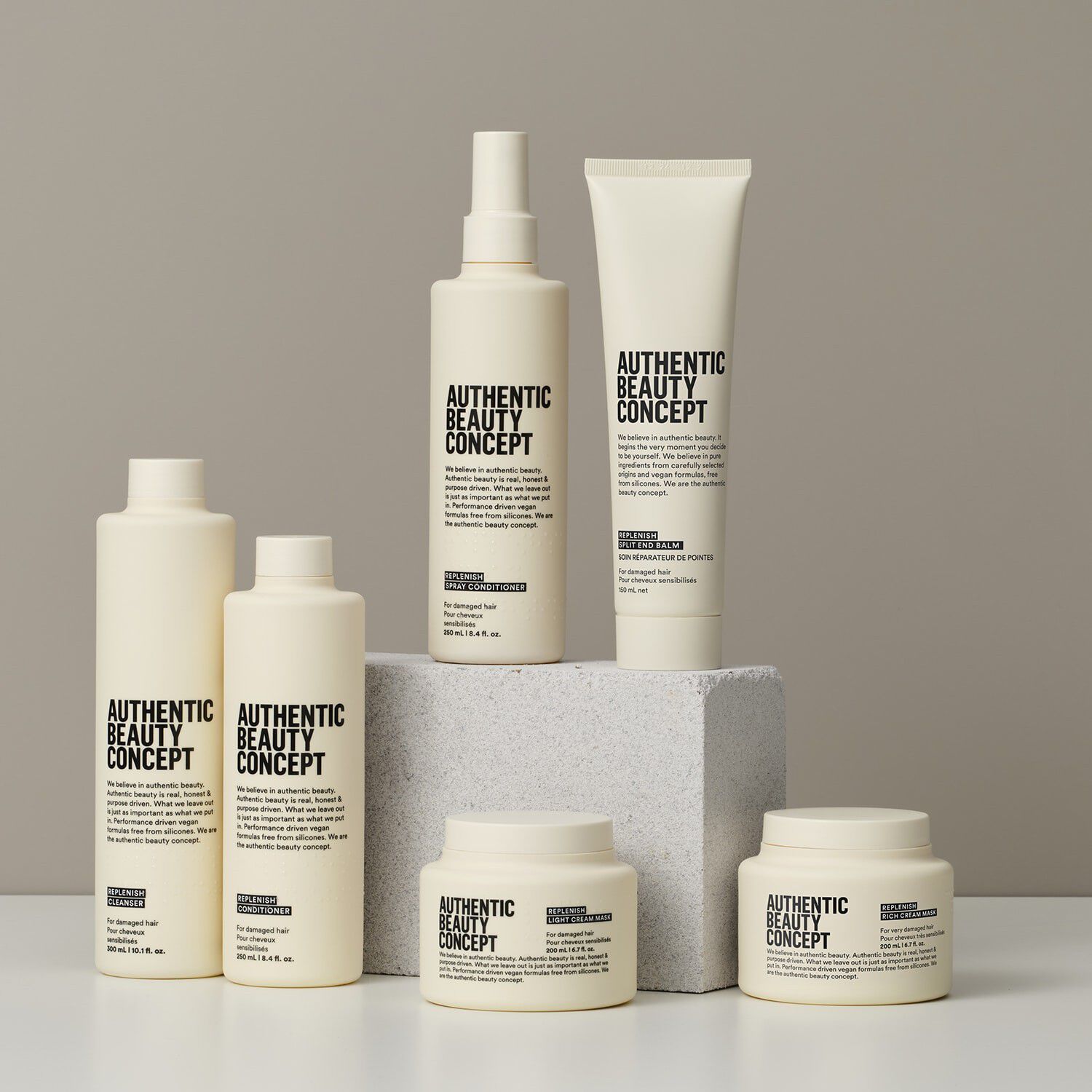 Replenish Conditioner - Kr&auml;migt reparerande balsam f&ouml;r k&auml;nsligt h&aring;r