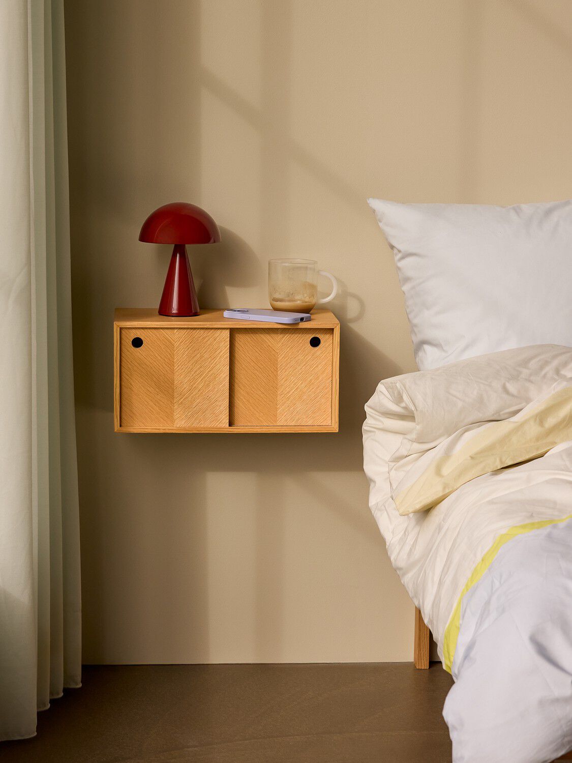 Mush Portable Lamp Red