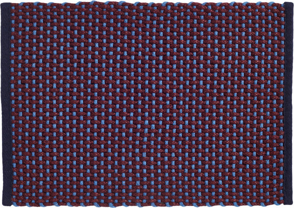 Door Mat-Burgundy