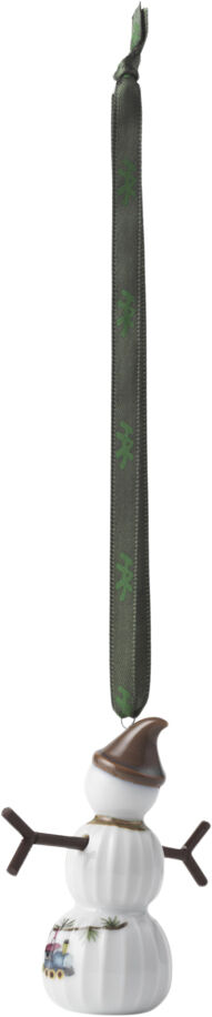 Hammersh&oslash;i Christmas Sn&ouml;pojke h&auml;ngande H7 vit m. deko