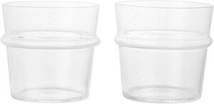 Boya Low Glasses - Set of 2 - Clear