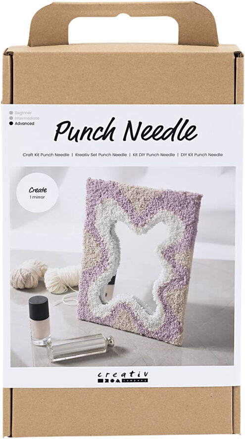 DIY Kit Punch Needle, Spejl