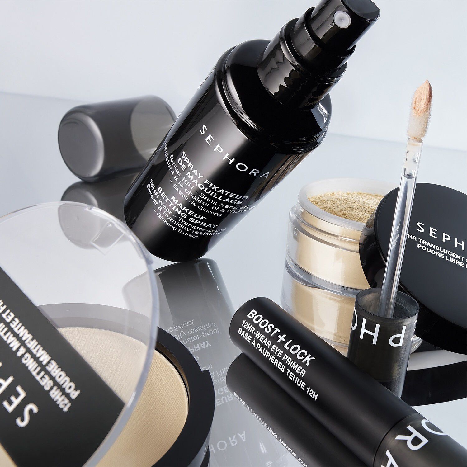 Loose Setting Powder 12H - H&aring;llbart, matt och transparant l&ouml;spuder