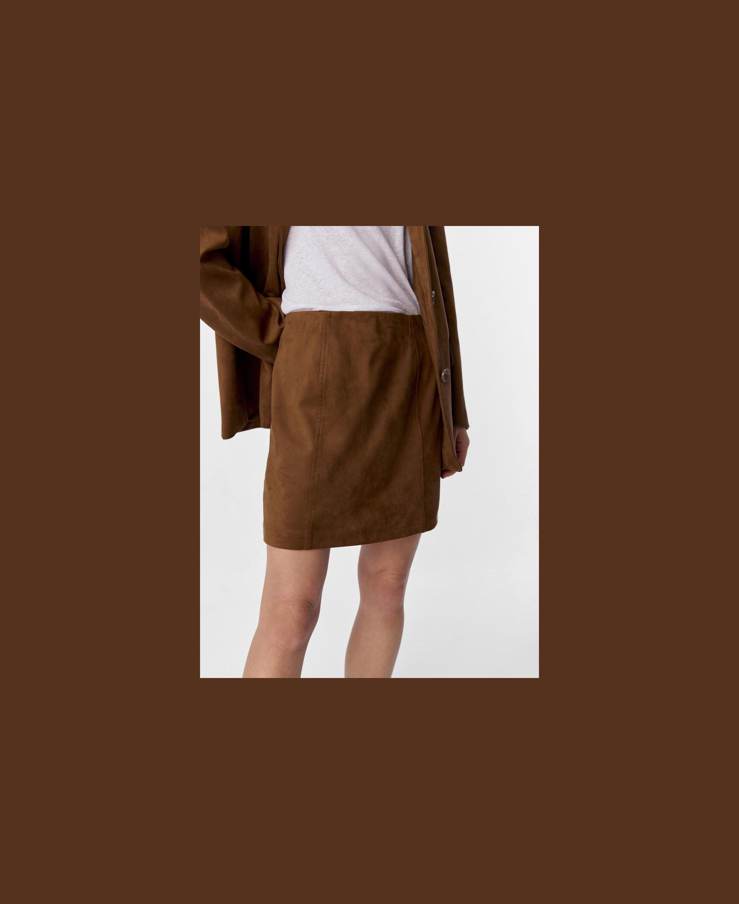 OBJFENJA MW SHORT SKIRT E SS FAIR 2