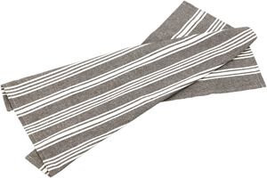 Kökshandduk recycle Eco Stripe 70 x 50 cm Coffee Bean