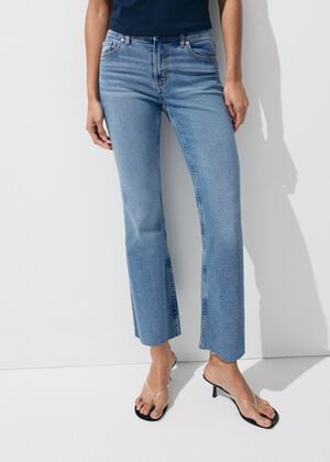 Sienna flared cropped jeans