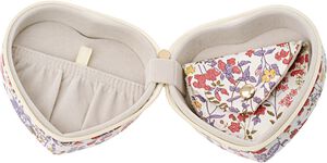 Jewelry box heart mw Liberty Field Flowers 2pcs