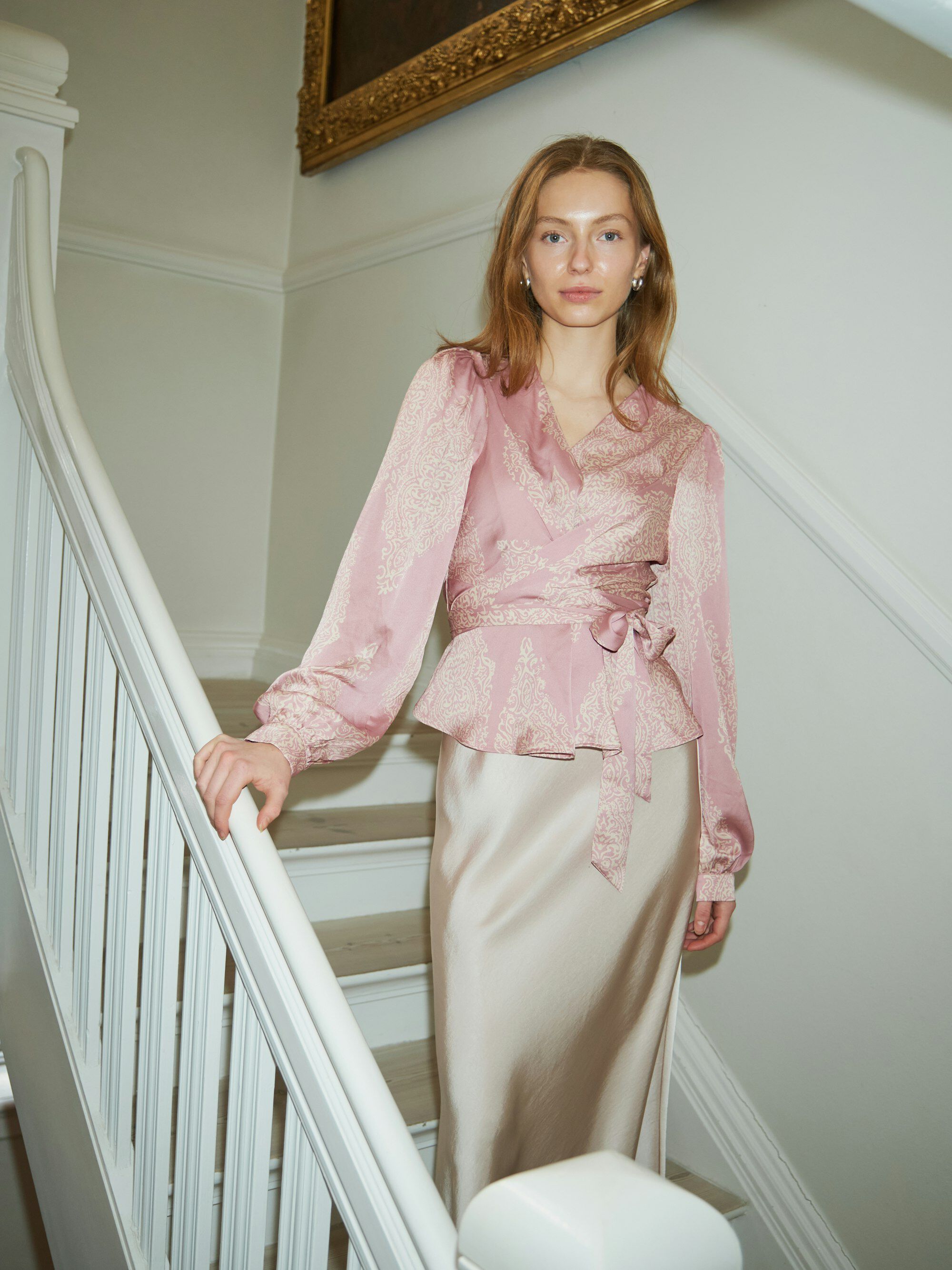 Rista Paisley Drop Blouse