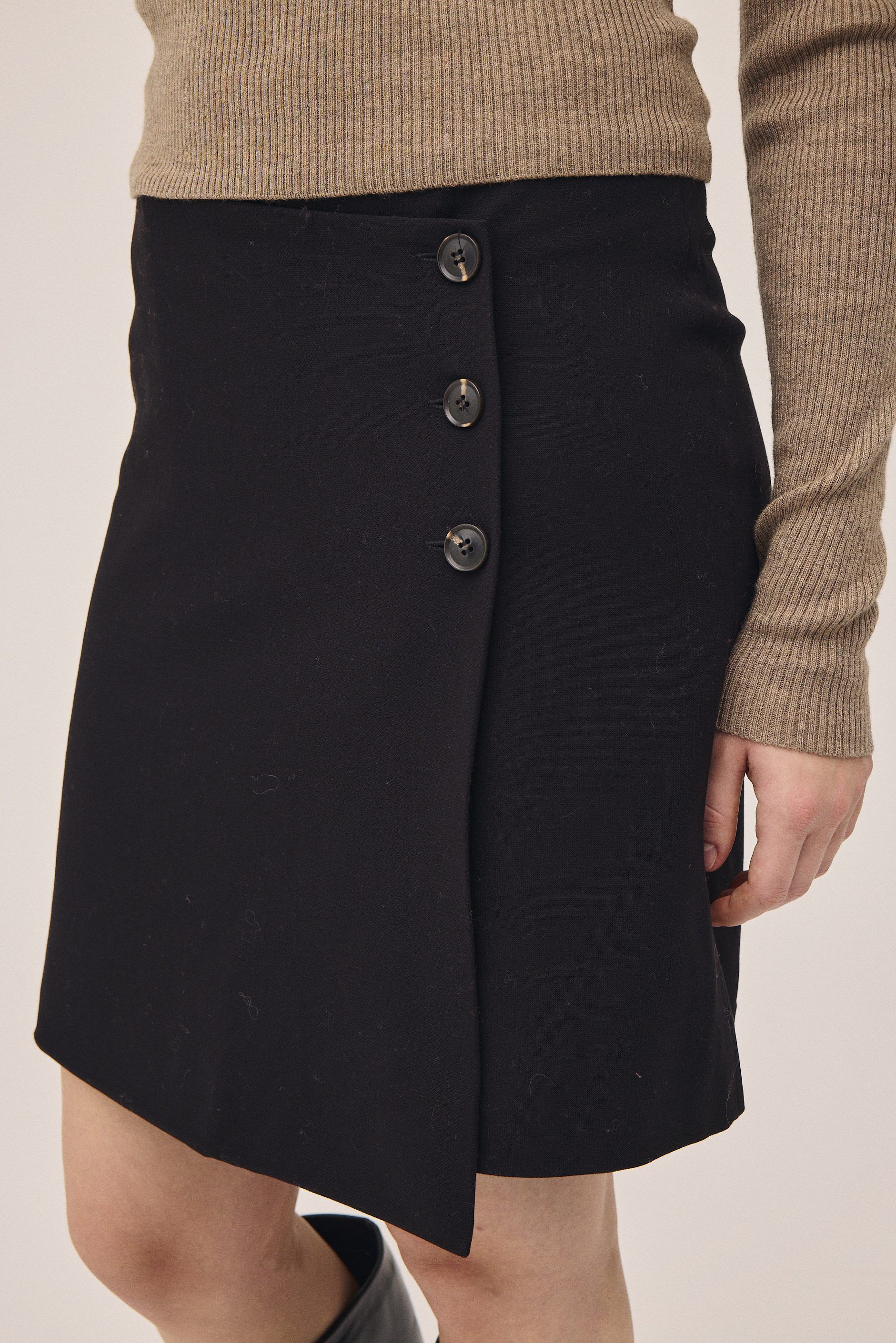 Wool Gwen 3 Skirt - GRS