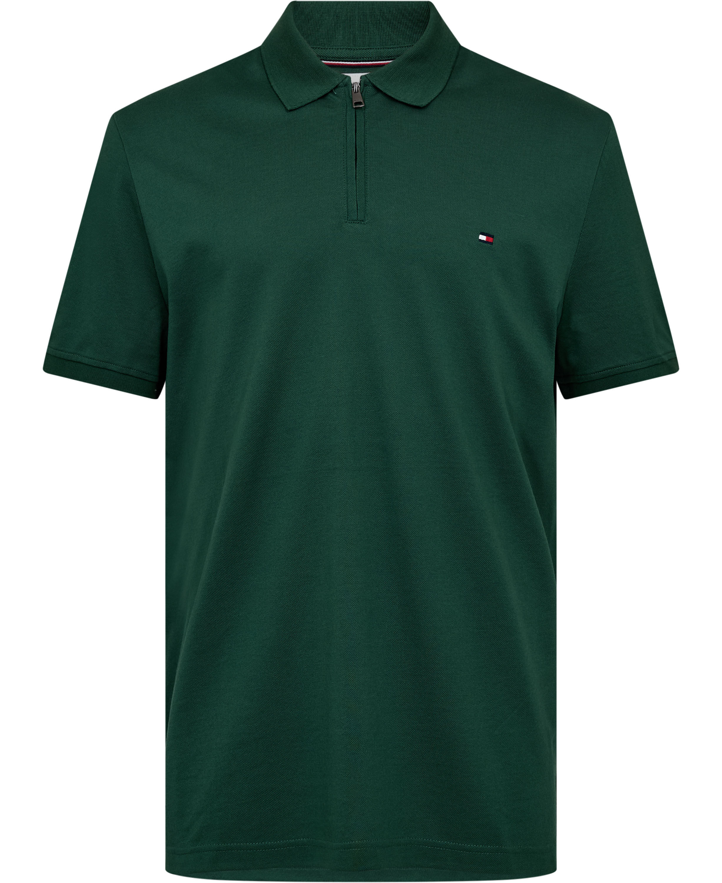 MERC PIQUE ZIP REG POLO