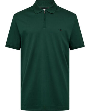 MERC PIQUE ZIP REG POLO
