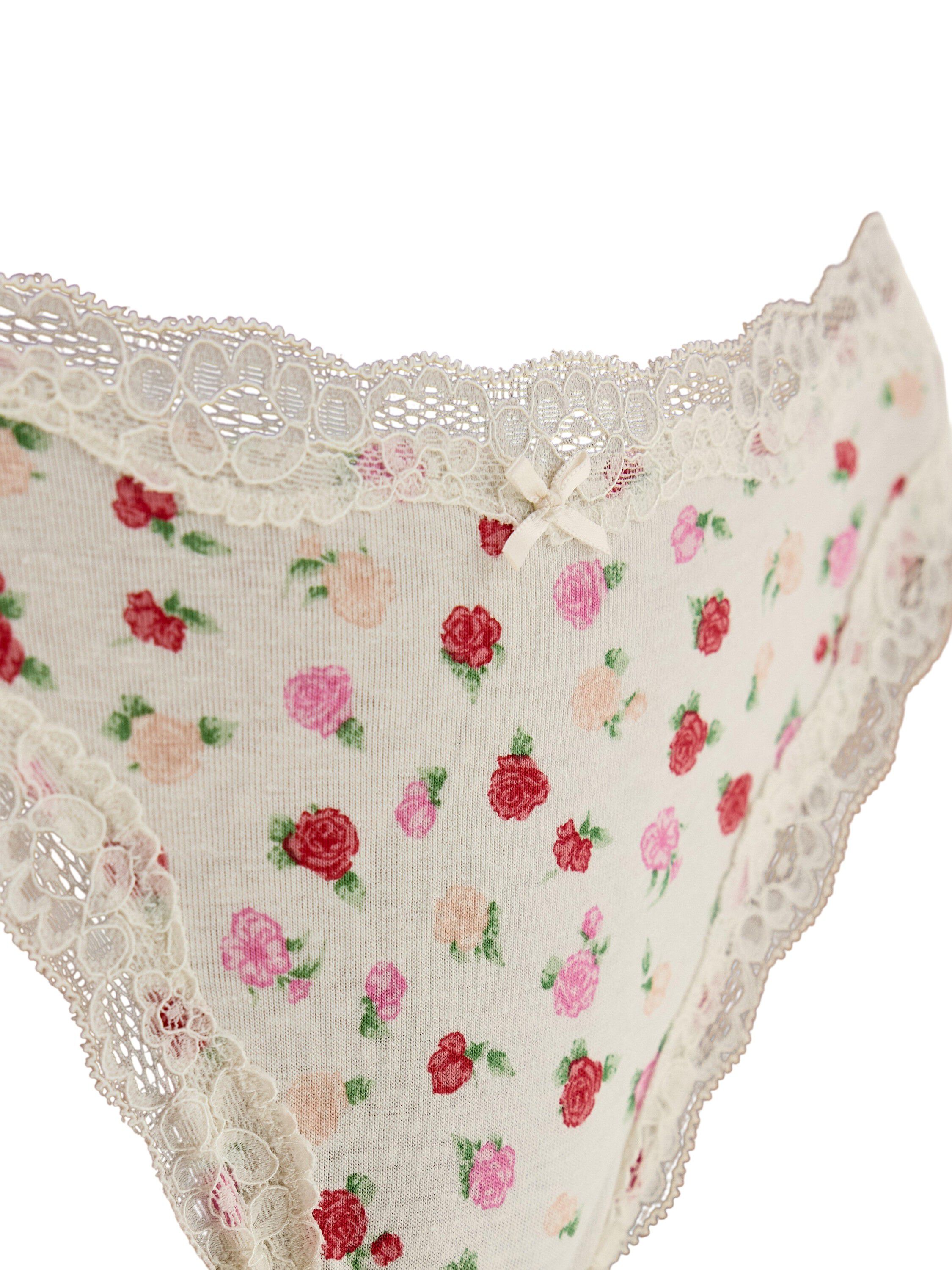 G-streng med almindelig talje og bl