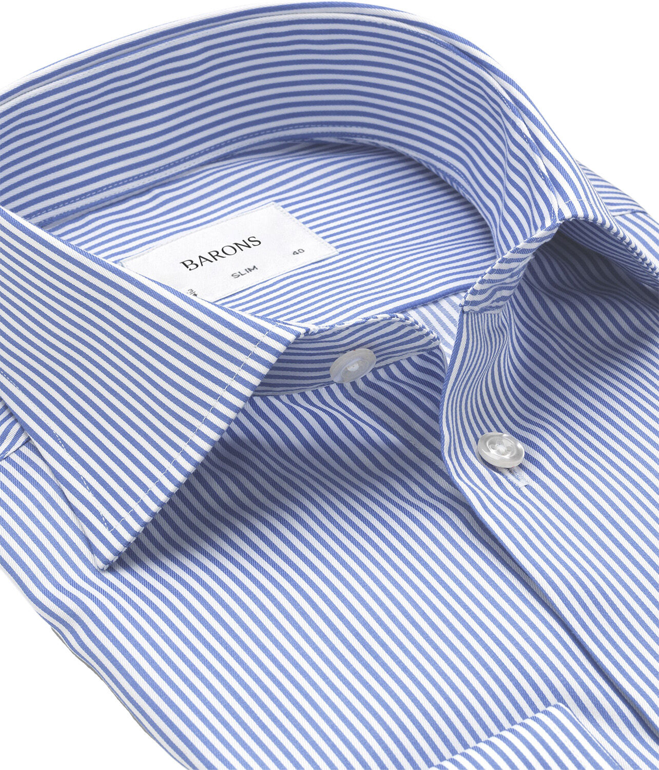 The Lawyer 4. 0 | Light blue stripe | Super slim fit