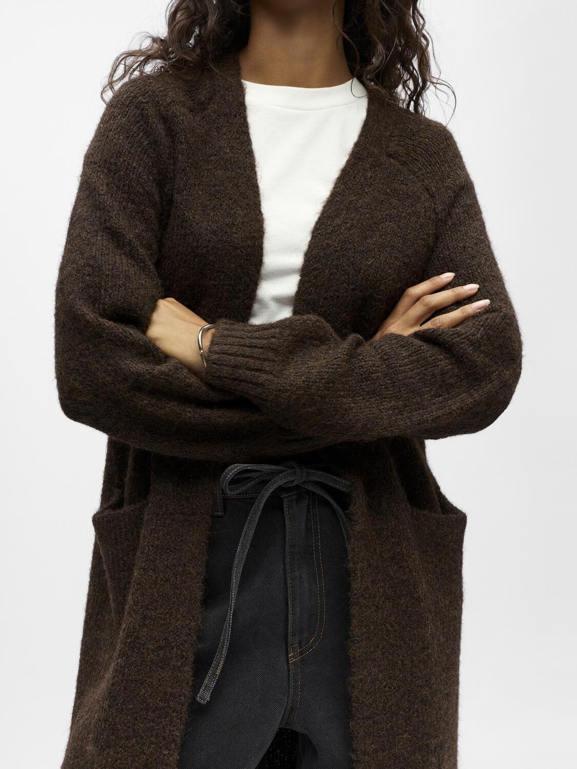 OBJMILU LS LO LONG KNIT CARDIGAN NO